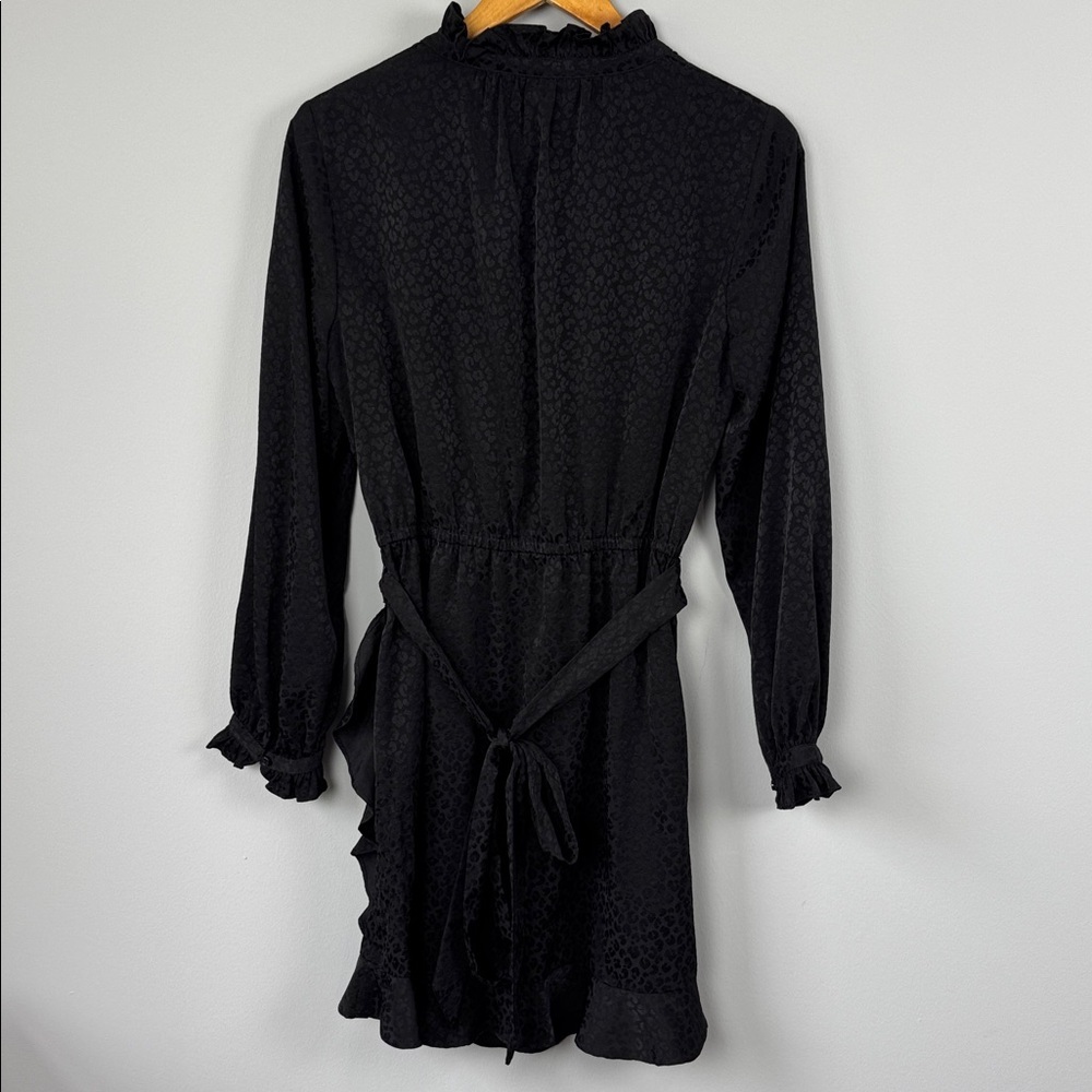 Lilly Pulitzer Abriana Faux Wrap Dress. Onyx. Size 6. - Picture 7 of 10